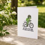 Get Out Of My Way Im Gonna Poop My Pants Greeting Card
