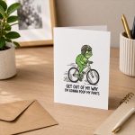 Get Out Of My Way Im Gonna Poop My Pants Greeting Card