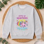 Giddy Up Sparkle Farts Theres Chaos To Spread Unicorn Fart PNG SVG