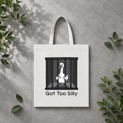 Goose In Jail Got Too Silly Pun Animal PNG SVG 3 Goose In Jail Got Too Silly Pun Animal PNG SVG