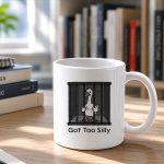 Goose In Jail Got Too Silly Pun Animal Mug