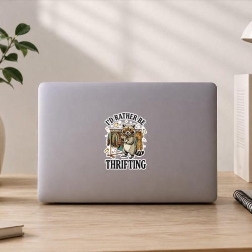 Id Rather Be Thrifting Vintage Sticker 3 Id Rather Be Thrifting Vintage Sticker