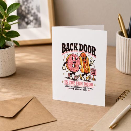 Inappropriate Vacation Cruise Airport Swap Greeting Card 3 Inappropriate Vacation Cruise Airport Swap Greeting Card