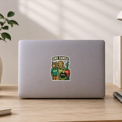 Isibindi Reveur 4 Houses 1 Family Sticker