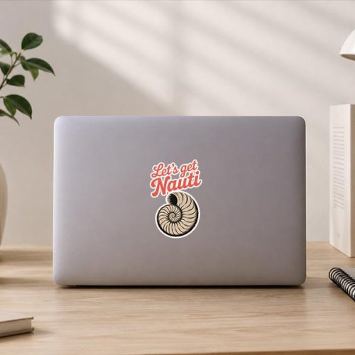 Lets Get Nauti Ocean Nautical Sticker 3 Lets Get Nauti Ocean Nautical Sticker