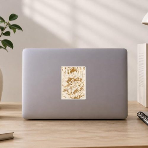 Little Red Riding Hood Of Inverted Stories Sticker 3 Little Red Riding Hood Of Inverted Stories Sticker
