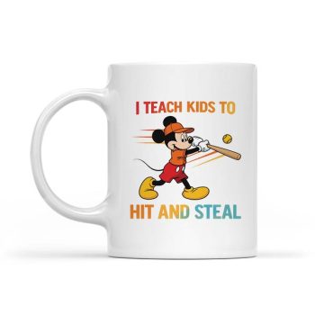 Homepage 117 Mickey I Teach Kids to Hit and Steal Baseball Mug