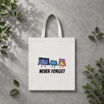 Never Forget Cassette Comfort Colors Crop Top PNG SVG