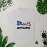 Never Forget Cassette Comfort Colors Crop Top PNG SVG