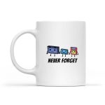 Never Forget Cassette Comfort Colors Crop Top Mug
