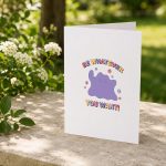 Pokmon Be Whatever You Want Ditto Inspirational Quote Greeting Card
