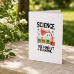 Science Teacherest Element Chemistry Stem Greeting Card