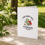 That Wasnt Very Evidence Based Of You Frog Nurse Greeting Card