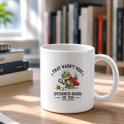 That Wasnt Very Evidence Based Of You Frog Nurse Mug