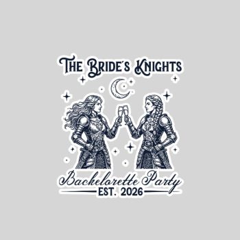 Homepage 199 The Brides Knight Medieval Bride Bachelorette Party Couples Sticker